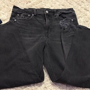 American Eagle Outfitters Black Denim